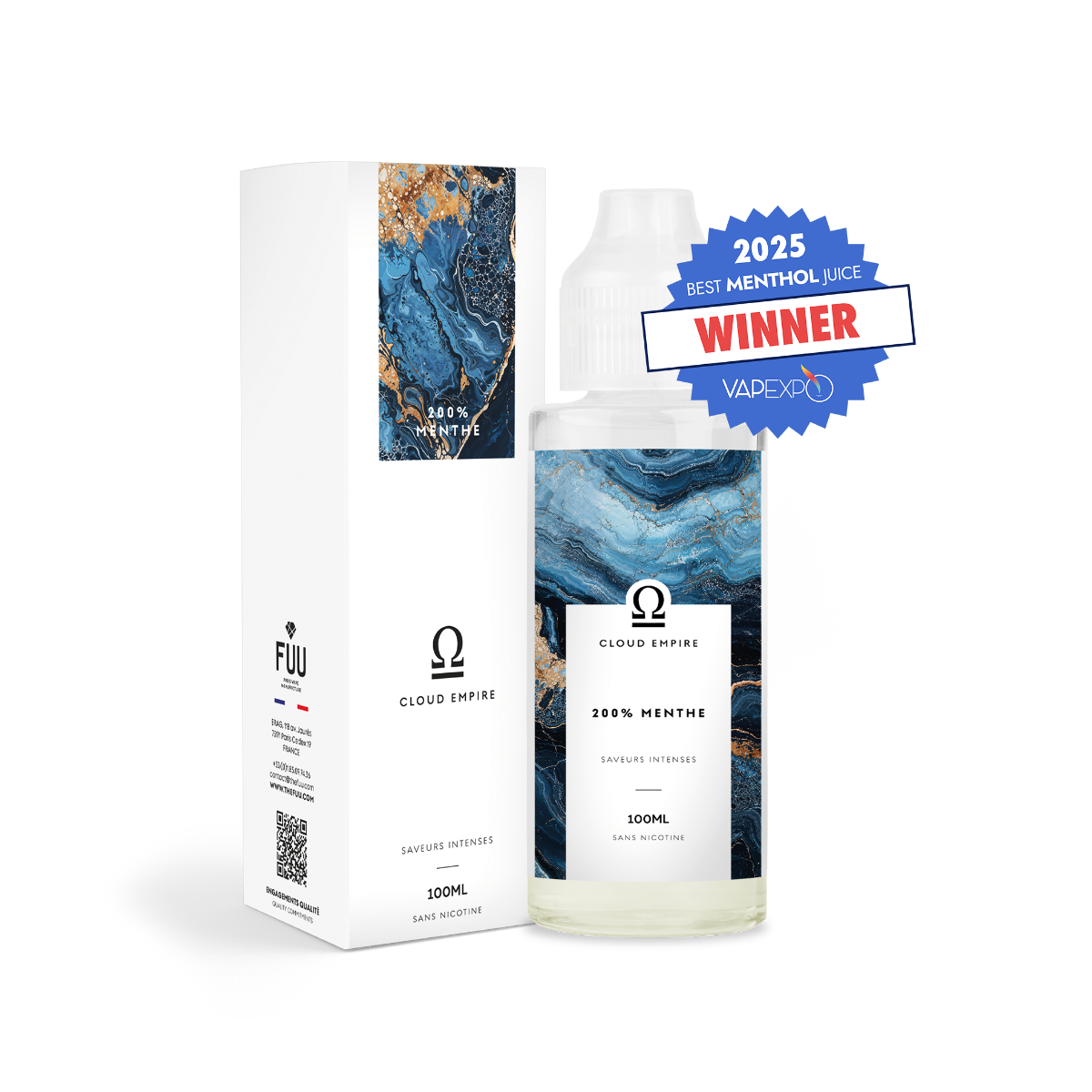 Cloud Empire - 200% Menthe - 100ML