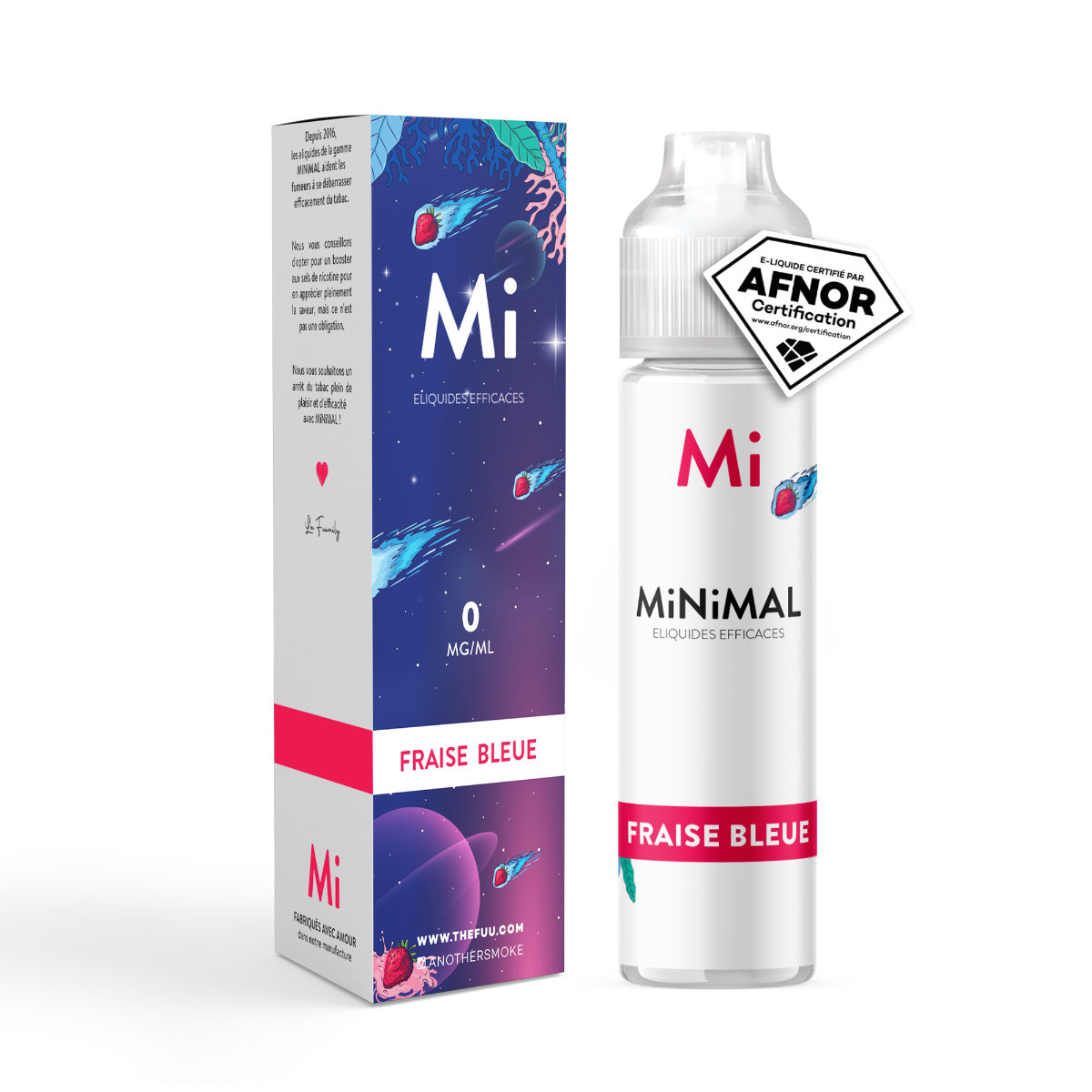 MiNiMAL - Fraise Bleue Grand Format - 50ML