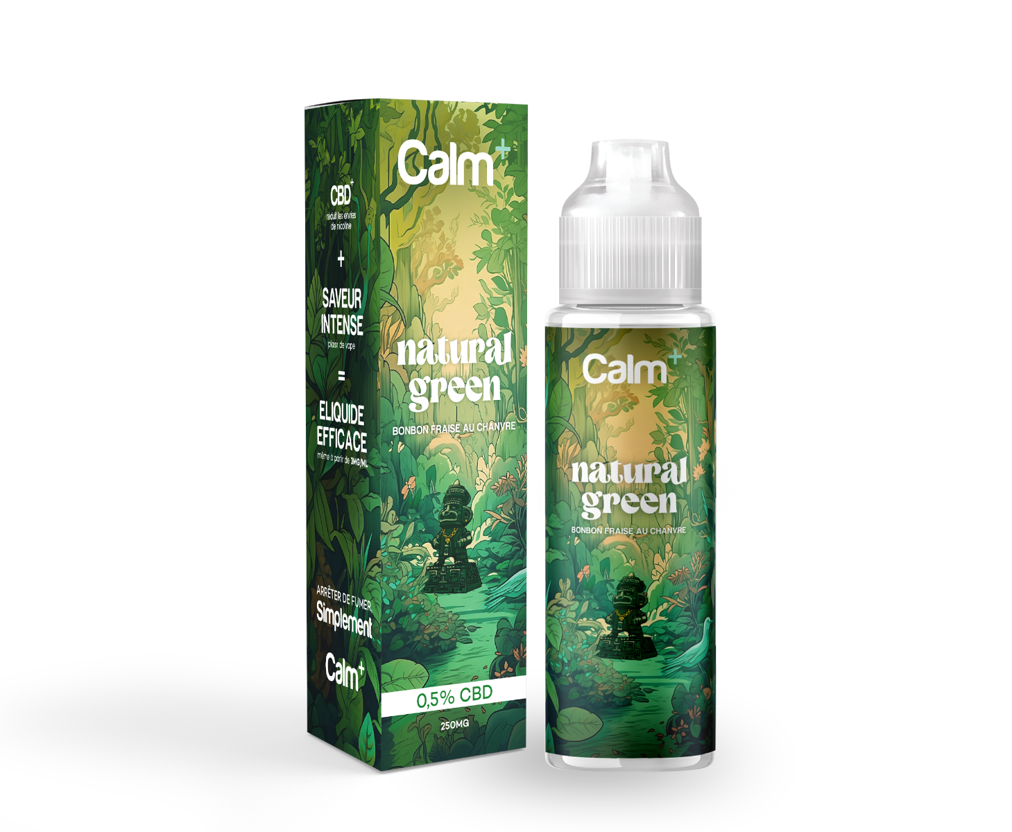 Calm+ Natural Green - 50ML