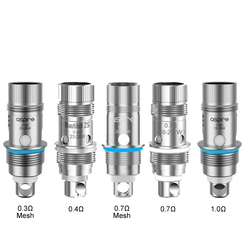 Résistances Nautilus - Aspire Par Boite 5pcs