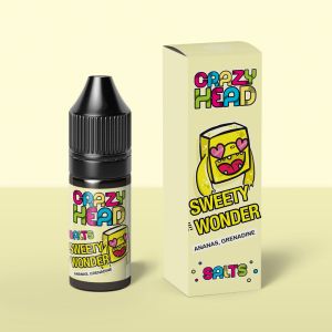 SWEETY WONDER - CRAZY HEAD - SALTS - 10ML 